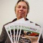 Abfallwirtschaftsdezernentin Christiane Schmahl präsentiert die neue KommPost